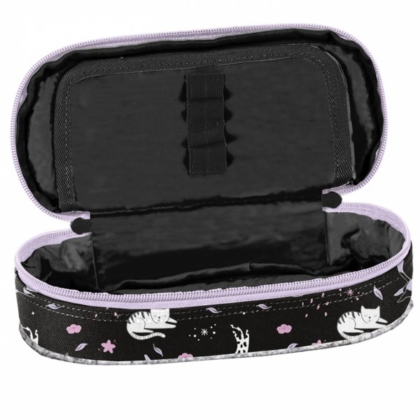 PLECAK SZKOLNY Z KOTKIEM DLA DZIEWCZYNY DO PODSTAWÓWKI ZESTAW 5w1 KOTEK