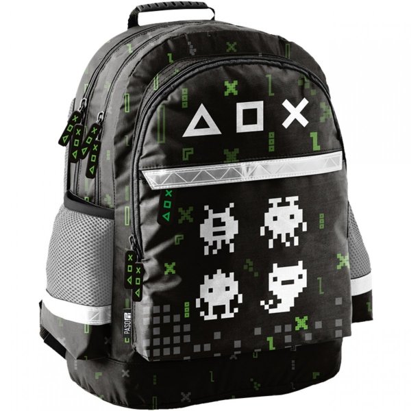 Gamer Plecak do Szkoły Gaming Gra Gry Piksele Paso [PP23GE-116]