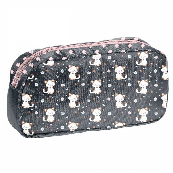 KOTEK SASZETKA KOTKI PIÓRNIK SZKOLNY DO PODSTAWÓWKI DLA DZIEWCZYNEK CATS