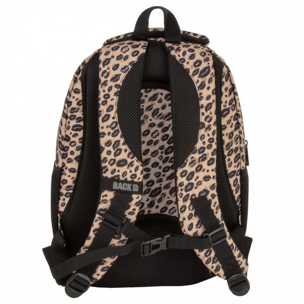 PLECAK MŁODZIEŻOWY PANTERKA BACKUP SZKOLNY DERFORM DLA DZIEWCZYNY USTA