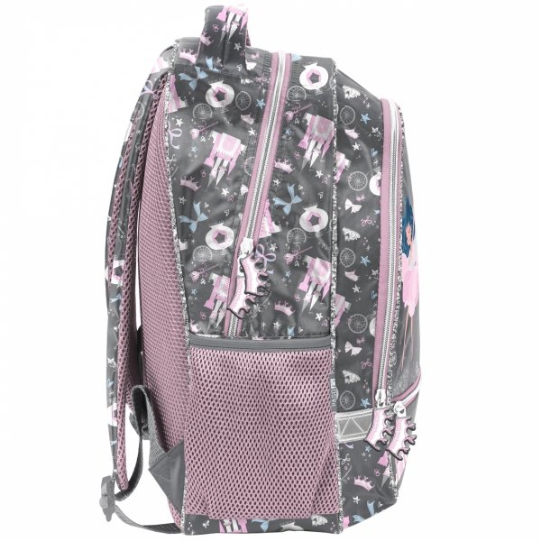 PLECAK SZKOLNY DO PODSTAWÓWKI BALETNICA PASO KOMPLET 5 ele. DLA DZIEWCZYNY