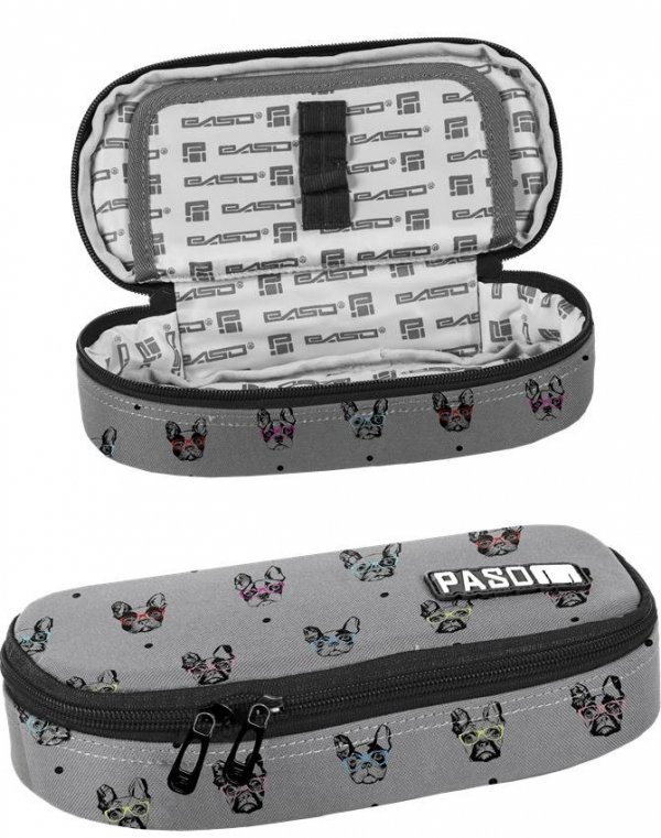 Piórnik Buldog dla Dziewczyny Młodzieżowy Szkolny [PPBB19-013]