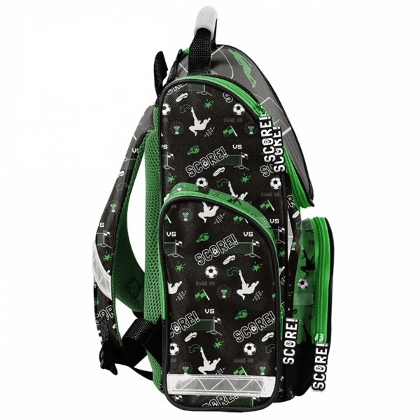 TORNISTER PIŁKARSKI SZKOLNY DLA CHŁOPAKA DO 1 KLASY KOMPLET 3el PIŁKA NOŻNA