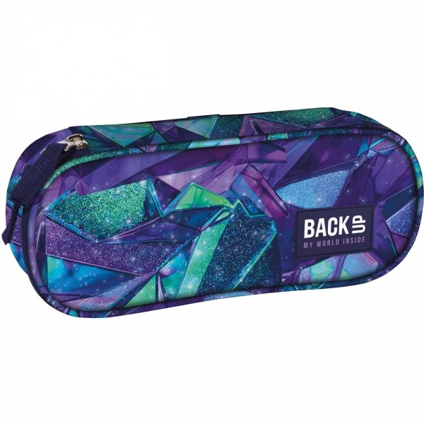 SZKOLNY PLECAK BACKUP MŁODZIEŻOWY DLA DZIEWCZYNY 4 kom. CRYSTAL KOMPLET 5w1