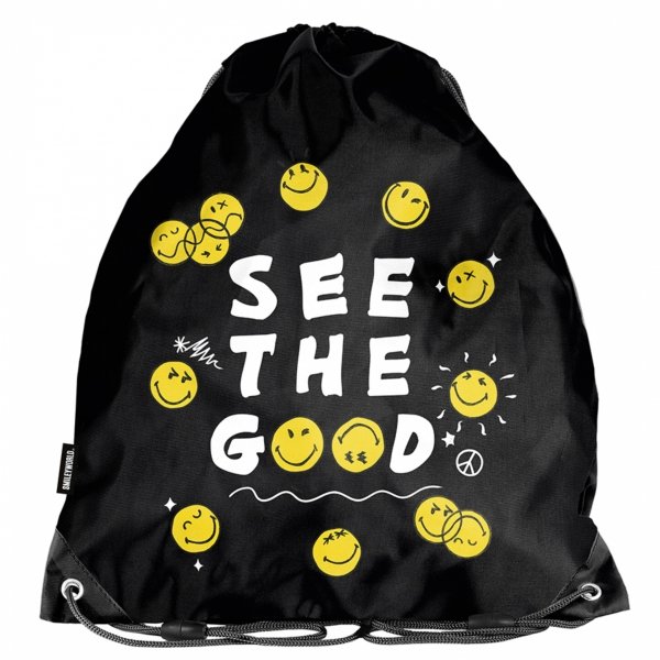 PLECAK SZKOLNY SMILEY DO 1 KLASY EMOTIKONY KOMPLET 6 ele BUŹKI EMOTKI PASO