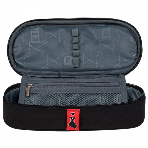 ST.RIGHT PLECAK SZKOLNY MŁODZIEŻOWY SZACHOWNICA K-POP CHAIN DUŻY ZESTAW 3el