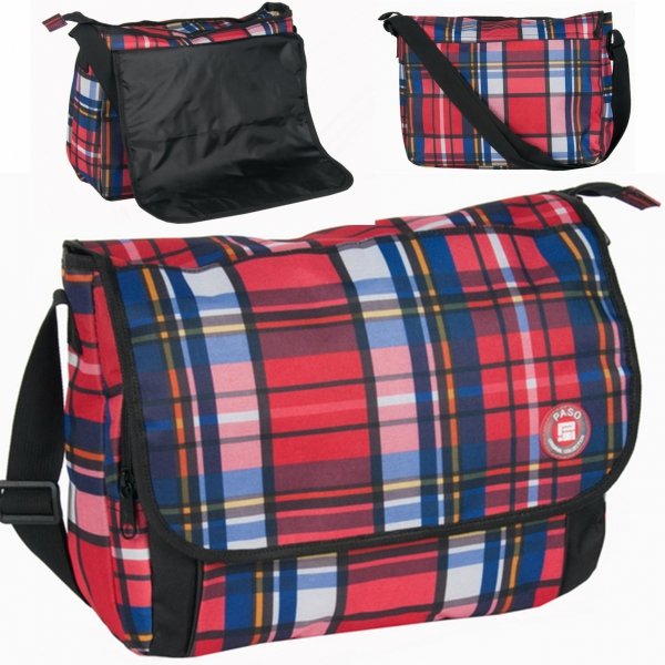 Torba Kratka A4 Listonoszka na Ramię Młodzieżowa [16-582BB]