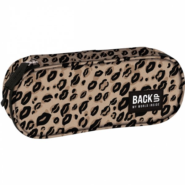 BACKUP MŁODZIEŻOWY SZKOLNY PLECAK PANTERKA ZESTAW 5el USTA DLA DZIEWCZYNY