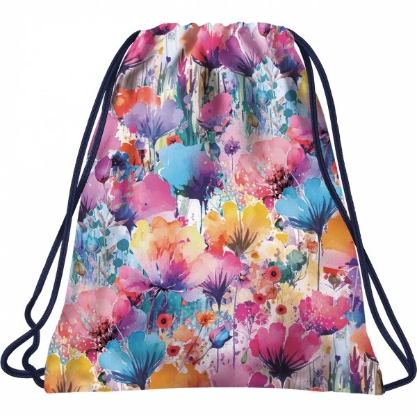 KWIATOWY ZESTAW 5w1 PLECAK DLA MŁODZIEŻY BACKUP DZIEWCZĘCY KWIATY