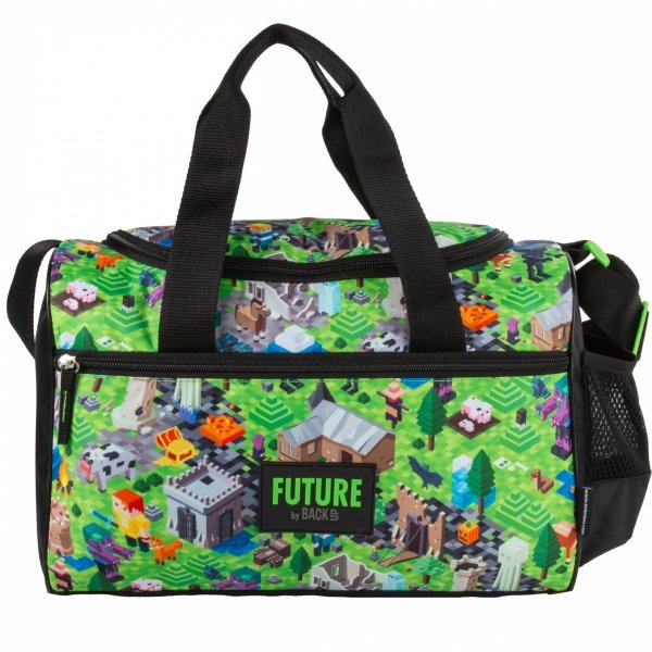 MINECRAFT TORBA SPORTOWA PIKSELE NA BASEN CHŁOPIĘCA NA WYCIECZKI GAMING GRA