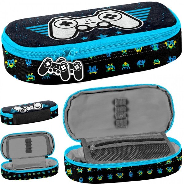 Gamepad Piórnik Szkolny Saszetka Gamer Gra Gry Chłopięcy [PP23NX-013]