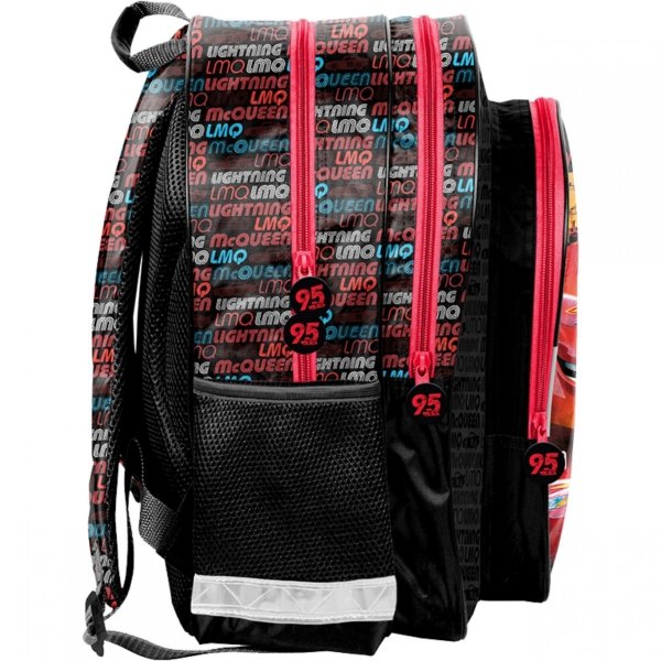 CARS PLECAK SZKOLNY ZYGZAK DLA CHŁOPAKÓW AUTA KOMPLET 5w1 z AUTEM PASO