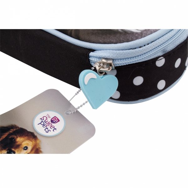 Pieski Piórnik Dog Szkolny Saszetka z Klapką Etui dla Dziewczynek [111264]