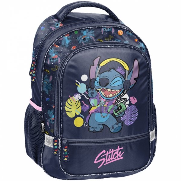 STITCH PLECAK DO SZKOŁY PODSTAWOWEJ DLA DZIEWCZYNY ZESTAW 2 elem STICH