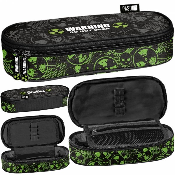 PIÓRNIK DLA CHŁOPAKÓW WARNING ALERT DO PODSTAWÓWKI PASO ETUI