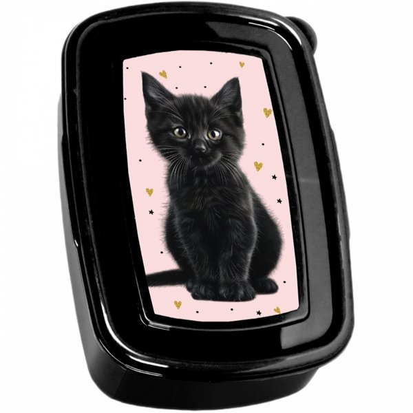 KOTEK BIDON ŚNIADANIÓWKA ZESTAW 2w1 DLA DZIEWCZYNY DO SZKOŁY z KOTKAMI