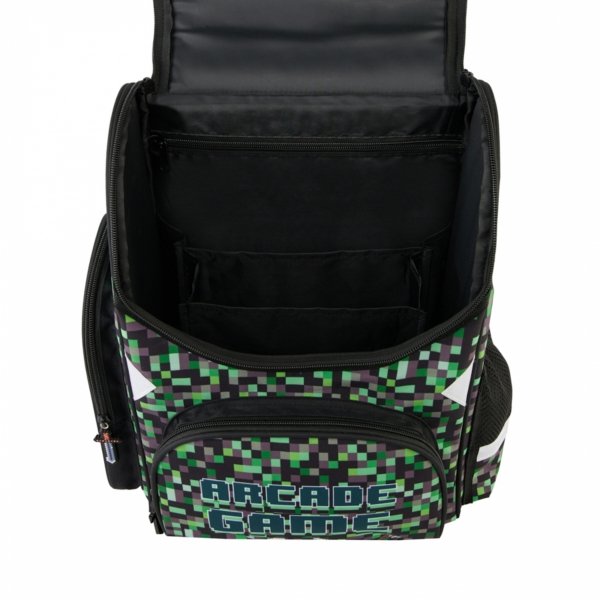 KOMPLET 3w1 TORNISTER SZKOLNY GAMING GAMER DLA CHŁOPAKÓW PODSTAWÓWKI PIKSELE