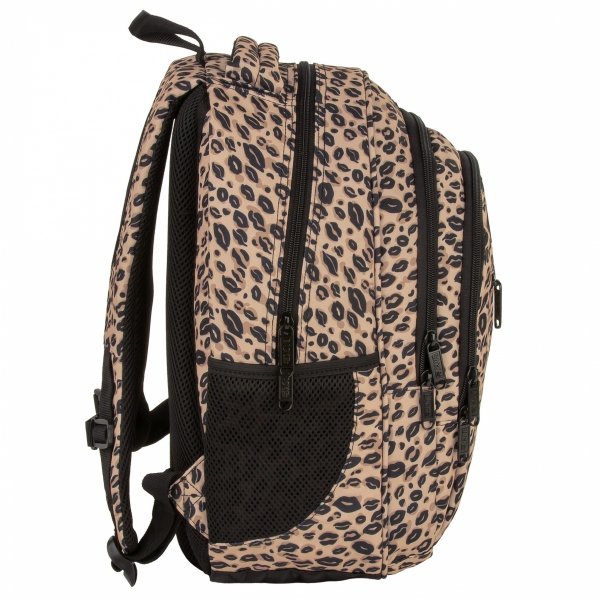 PANTERKA MŁODZIEŻOWY SZKOLNY PLECAK BACKUP ZESTAW 5ele USTA DLA DZIEWCZYNY