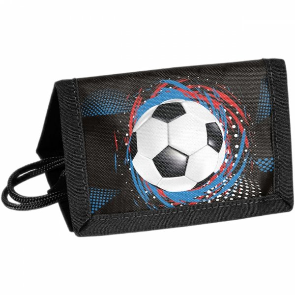 PORTFEL PIŁKA NOŻNA DZIECIĘCY SZKOLNY DLA DZIECKA PORTFELIK FOOTBALL PASO