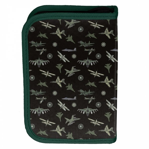 SAMOLOTY TORNISTER SZKOLNY DLA CHŁOPAKÓW DO KLAS 1-4 PODSTAWÓWKI ZESTAW 3el