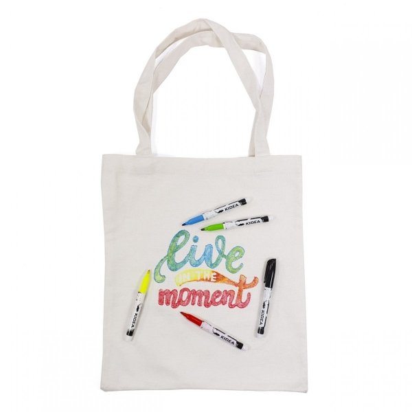 Markery Flamastry Pisaki do Obuwia i Tkanin 10 kol Kidea [MOT10KA]