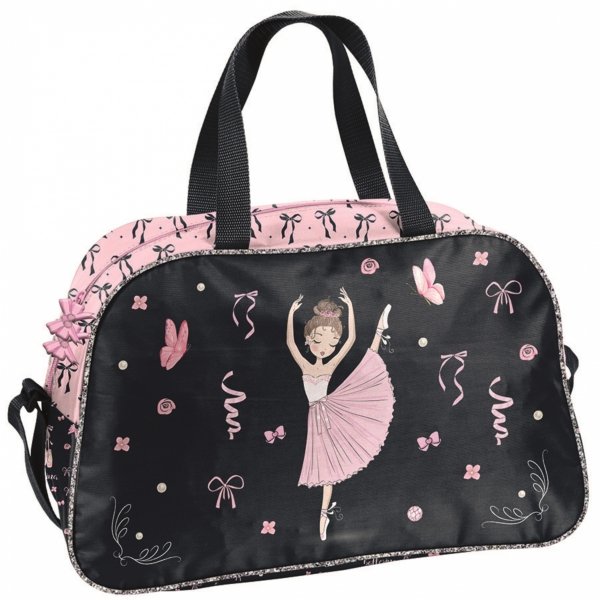 TANCERKA TORBA NA BASEN SPORTOWA DLA DZIEWCZYNEK WYCIECZKOWA BALETNICA PASO