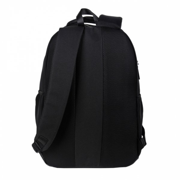 MŁODZIEŻOWY CZARNY PLECAK BIZNESOWY PODRÓŻNY DUŻY MĘSKI DAMSKI PASO