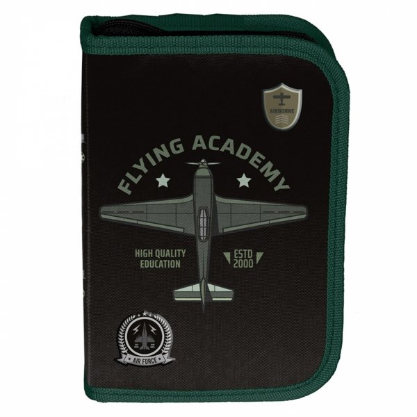 PLECAK SAMOLOTY SZKOLNY DLA CHŁOPAKA DO 1 KLASY SZKOŁY ZESTAW 5w1 FLYING