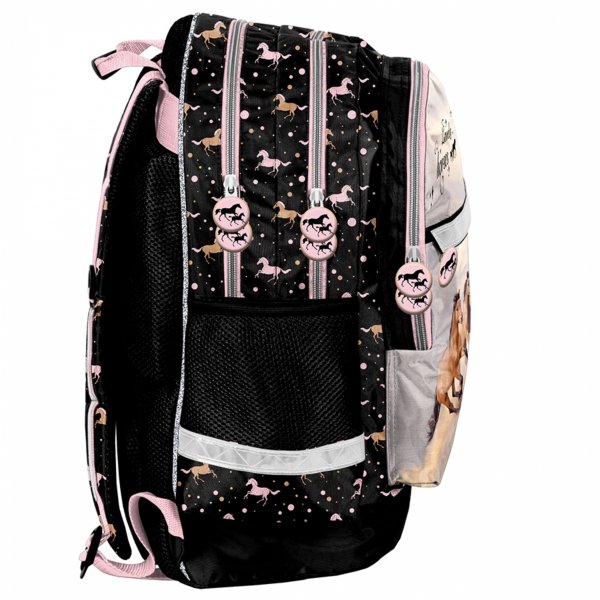 PLECAK KOŃ SZKOLNY ZESTAW 3w1 DO 1-3 KLASY PODSTAWÓWKI DZIEWCZĘCY KOŃ HORSE