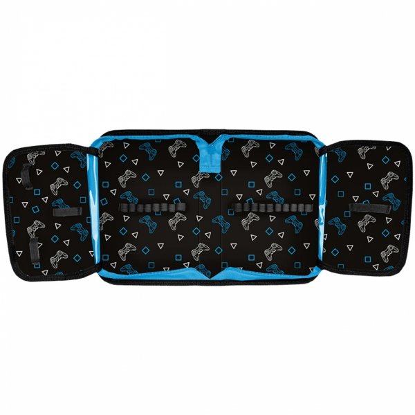 Rozkładany Piórnik Gry Szkolny do Podstawówki Chłopięcy do klas 1-4 Gaming