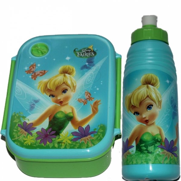 Śniadaniówka Bidon WRÓŻKA DZWONECZEK Komplet 2w1