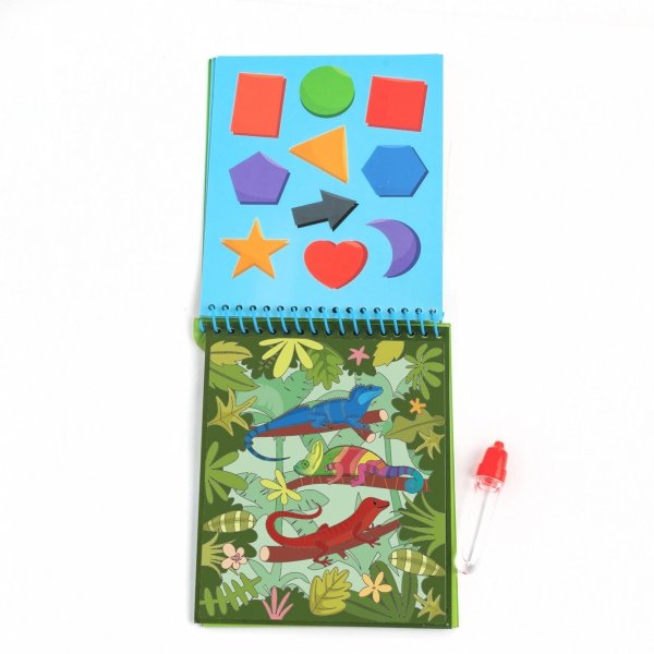 MAGICZNA WIELORAZOWA KOLOROWANKA WODNA KIDEA ZWIERZĘTA DLA DZIECKA 