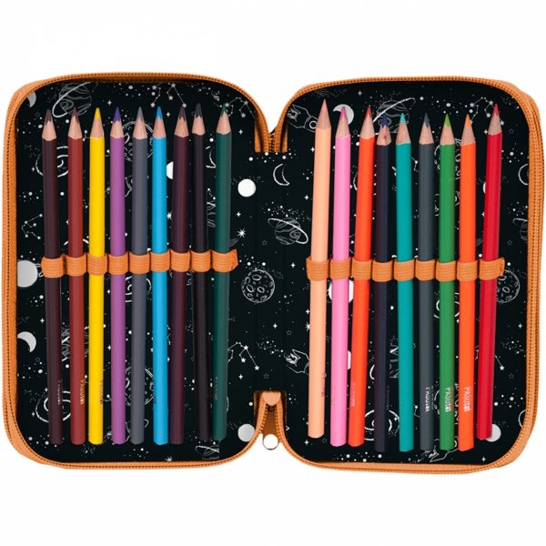 NASA Piórnik 3 komorowy z Wyposażeniem Szkolny dla CHŁOPAKA PASO