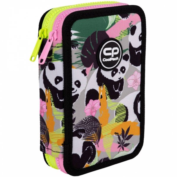 MIŚ PANDA CP PLECAK COOLPACK SZKOLNY ZESTAW 5w1 DLA DZIEWCZYNKI PANDA GANG