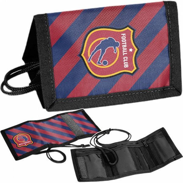 PORTFEL PIŁKA NOŻNA DZIECIĘCY SZKOLNY DLA DZIECKA PORTFELIK FOOTBALL PASO