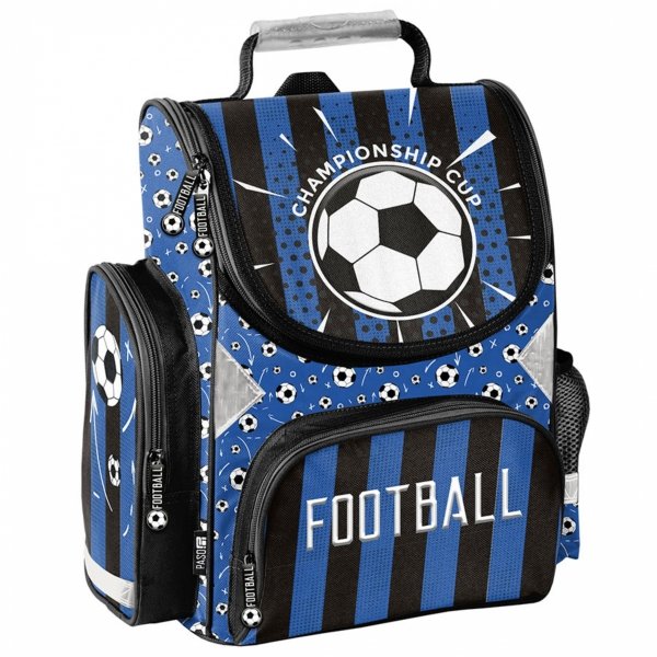 PIŁKARSKI TORNISTER SZKOLNY DLA CHŁOPAKA DO KLAS 1-4 PIŁKA NOŻNA PASO