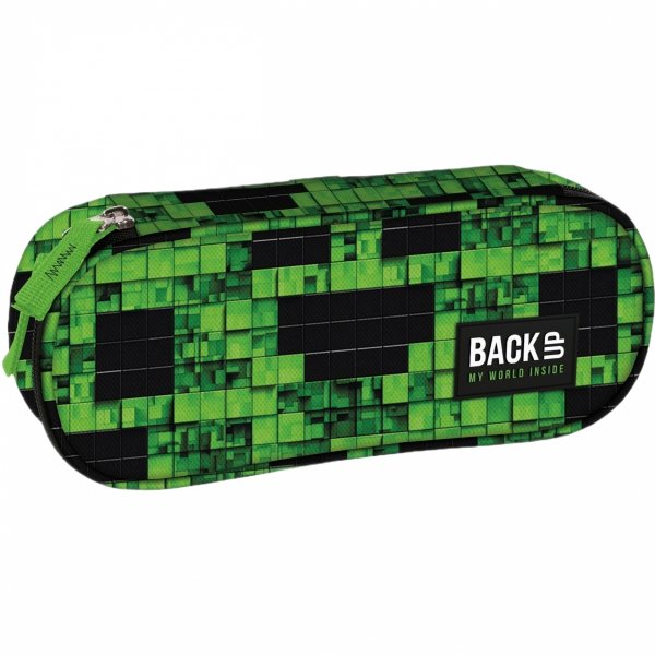 PIKSELE MINECRAFT PLECAK 3 WZORY BACKUP SZKOLNY MŁODZIEŻOWY ZESTAW 3 elem.