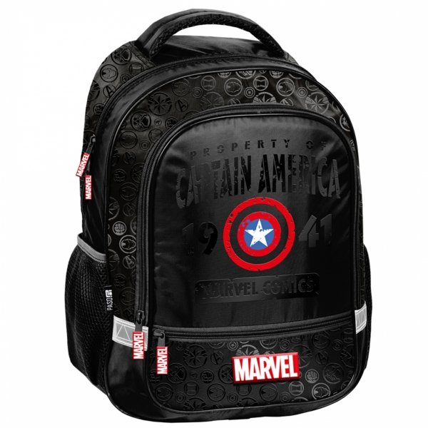 KAPITAN AMERYKA PLECAK SZKOLNY DO 1 KLASY DLA CHŁOPAKA AVENGERS MARVEL PASO