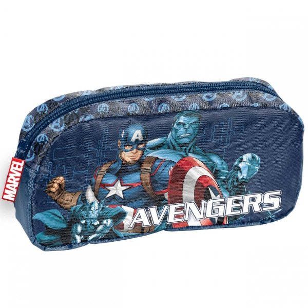 Avengers Piórnik Saszetka Szkolny dla Chłopaka Kapitan Ameryka [AV22KK-004]