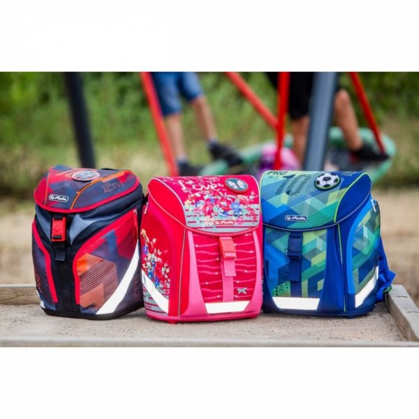 TORNISTER SZKOLNY DLA DZIEWCZYNEK HERLITZ FILOLIGHT VINTAGE LOVE