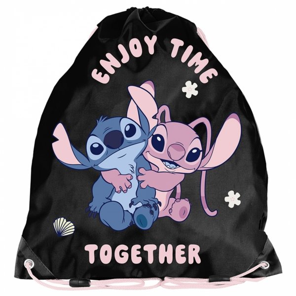 TORNISTER STITCH DO 1 KLASY DLA DZIEWCZYNKI KOMPLET 6 ele STICH i LILO PASO