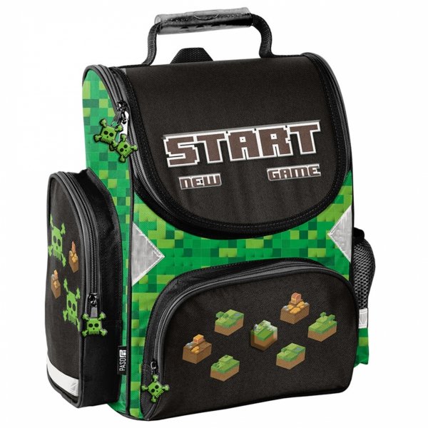 MINECRAFT TORNISTER GRA SZKOLNY GAMING GRY GAMING DLA CHŁOPAKA ZESTAW 6w1