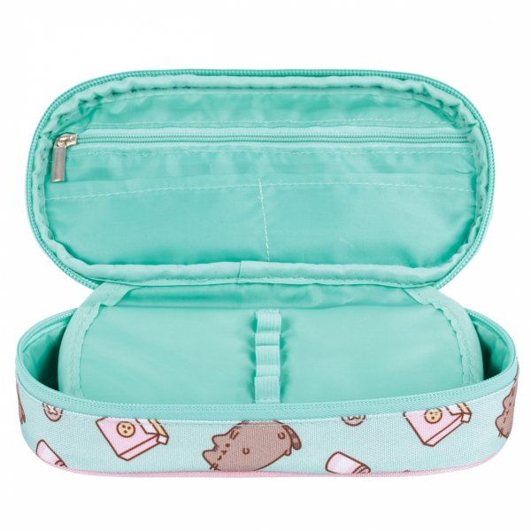PUSHEEN MINT KOMPLET 5w1 MAJEWSKI DLA DZIEWCZYNEK PLECAK KOT KOTKI 