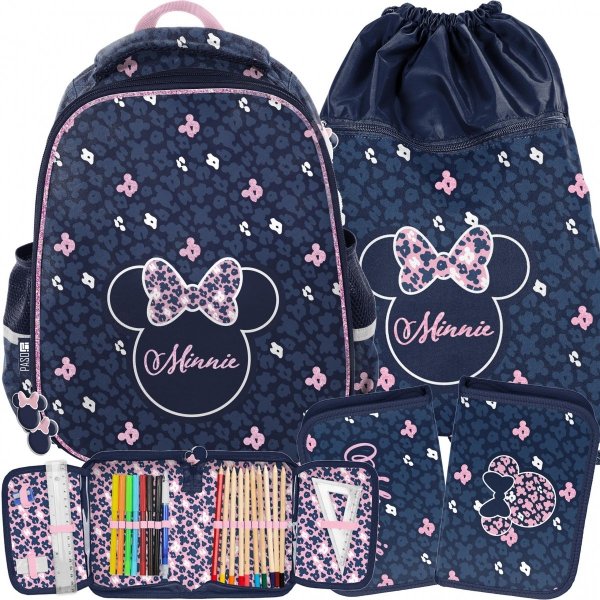 Tornister Plecak Szkolny Myszka Minnie Disney Paso [DM23MM-565]