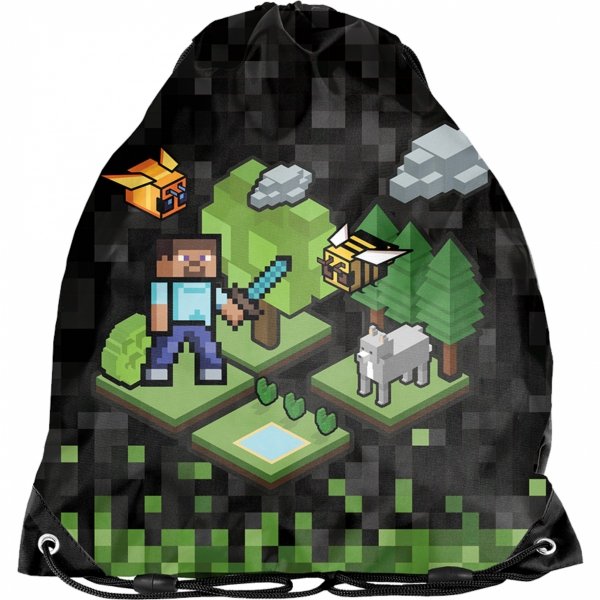 Paso Minecraft Szkolny Plecak na Kółkach dla chłopaków [PP23XL-997]
