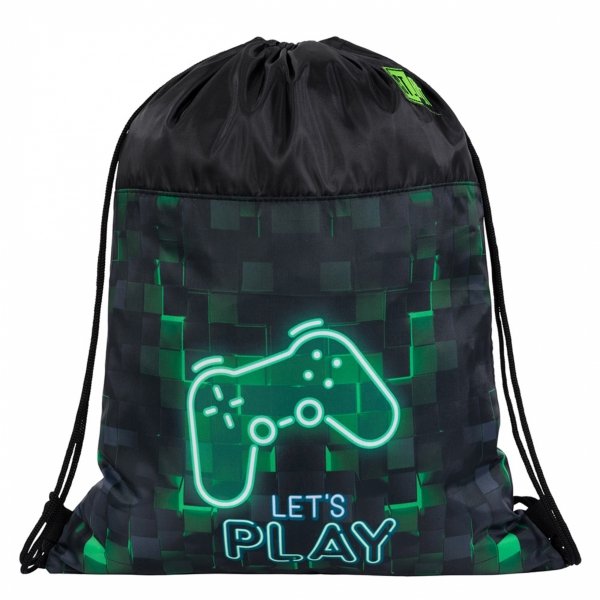 Dark Game Zestaw Plecak Piksele Szkolny St.Right Gra [BP4]
