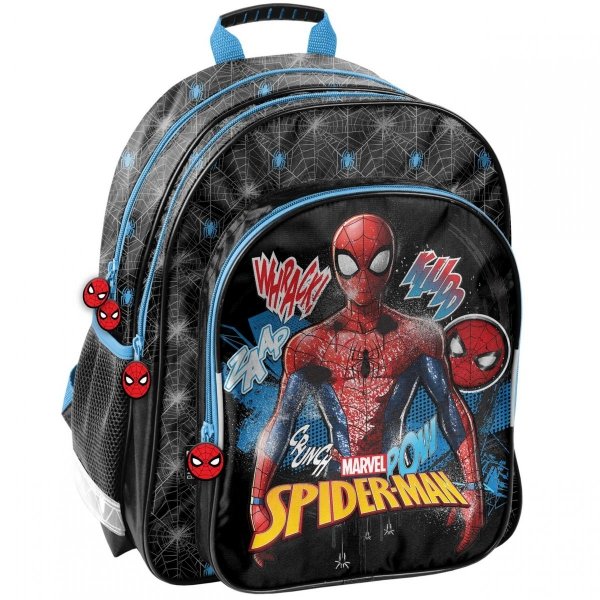 Plecak Spider Man Szkolny dla Chłopaka do 1 Klasy [SP22LL-090]