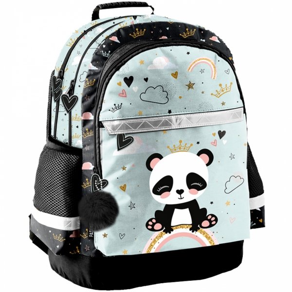 PANDA MIŚ PLECAK KOMPLET 3 ele. SZKOLNY DZIEWCZĘCY DO 1 KLASY Z MISIEM