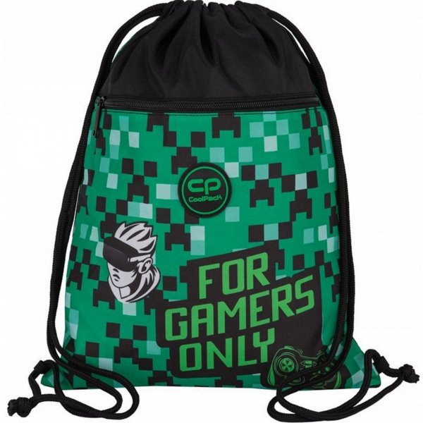 PLECAK COOLPACK CP ZESTAW 5w1 SZKOLNY PIKSELE GAMER GAMING DLA CHŁOPAKA