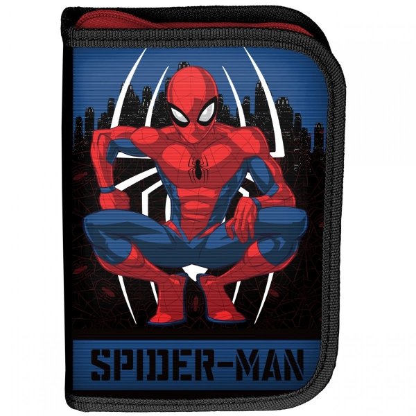 SpiderMan Piórnik dla Chłopaka Szkolny Marvel [SPY-001/BW]